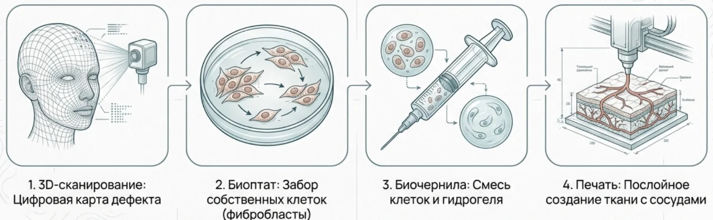  Генетический паспорт кожи в будущем