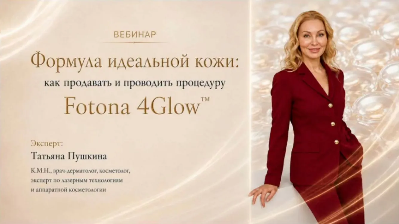 Fotona4GLOW - наука о сиянии кожи